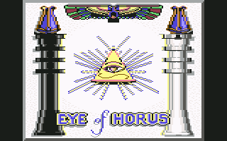 Eye of Horus (Commodore 64) screenshot: Loading screen