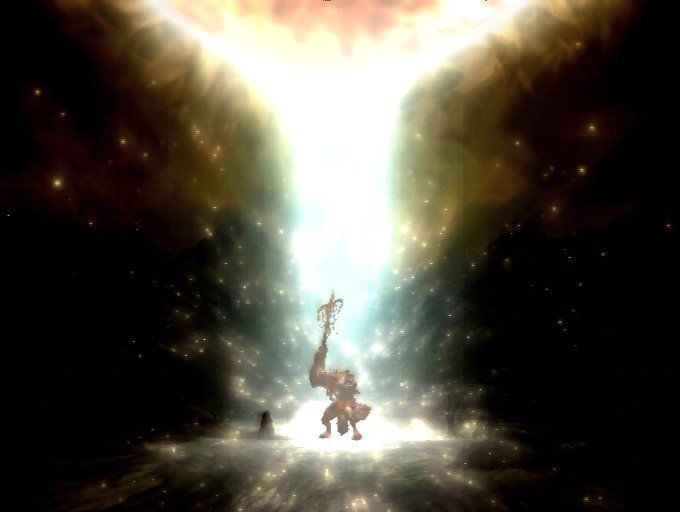 Final Fantasy XII (PlayStation 2) screenshot: Esper's final attack