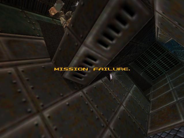 Quake II (Nintendo 64) screenshot: Game Over