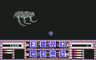 Better Dead Than Alien! (Commodore 64) screenshot: That alien does not look "Super" to me!