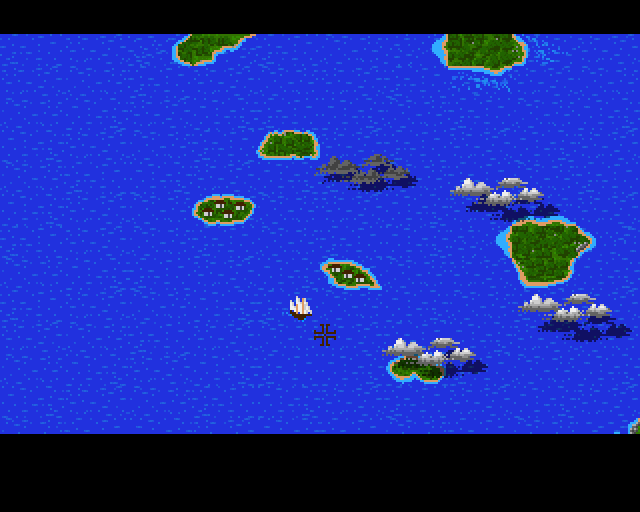 Sid Meier's Pirates! (Amiga) screenshot: Good hunting...