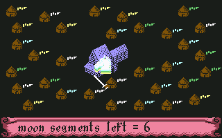 Betrayal (Commodore 64) screenshot: The map