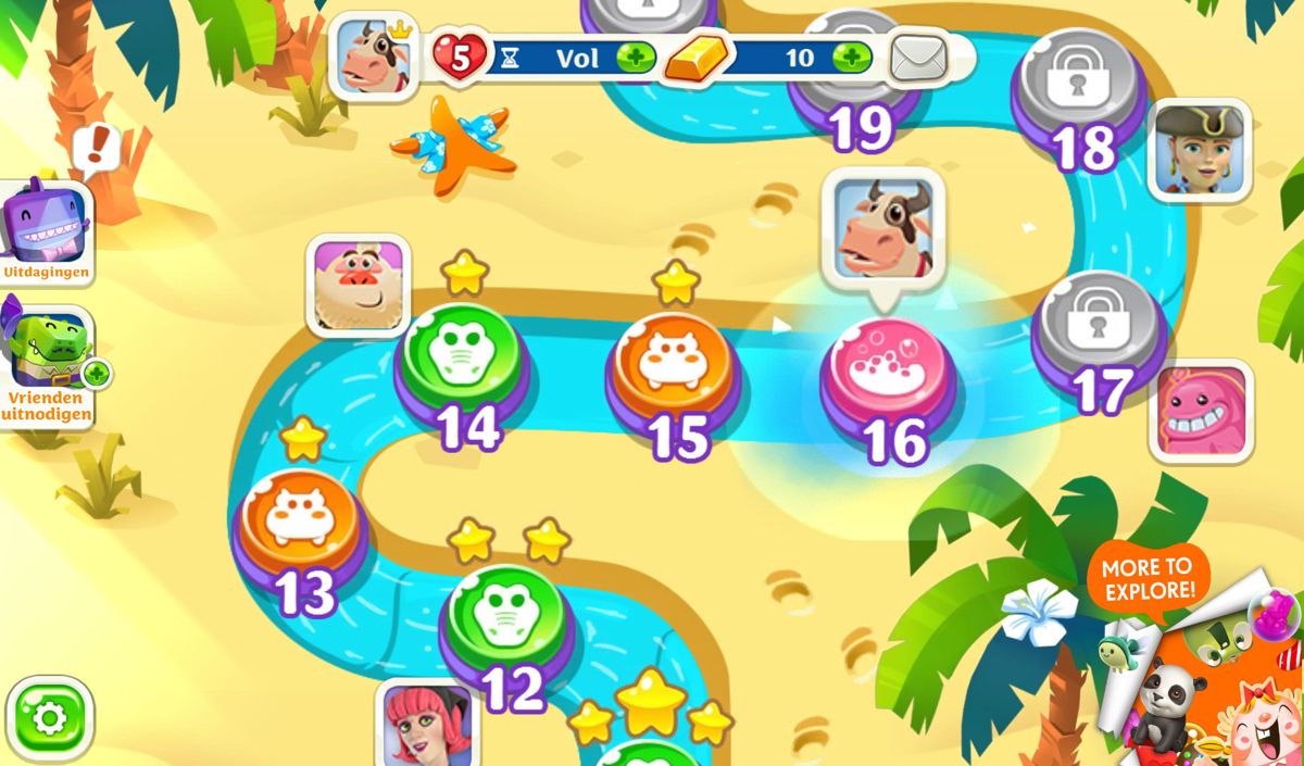 Screenshot of Scrubby Dubby Saga (Android, 2015) - MobyGames