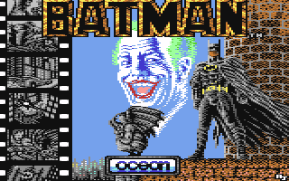 Batman (Commodore 64) screenshot: Title