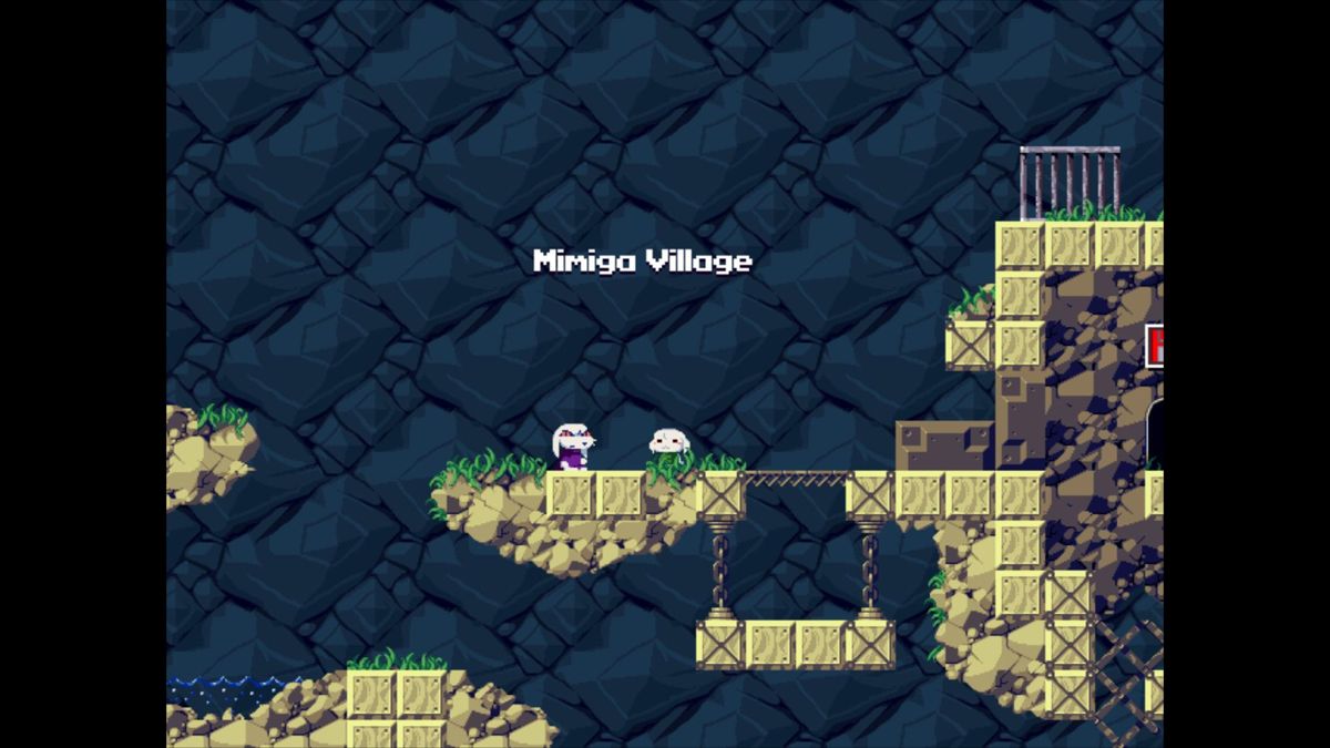 Cave Story+ (Windows) screenshot: Mimiga Village