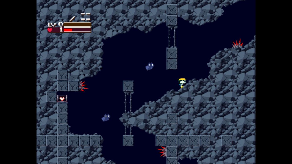 Cave Story+ (Windows) screenshot: First Cave