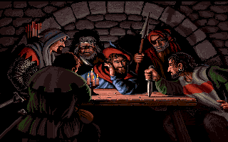 Defender of the Crown II (Amiga CD32) screenshot: Normans... I hate those guys!