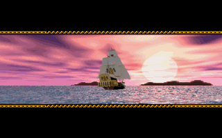 King's Quest VI: Heir Today, Gone Tomorrow (DOS) screenshot: Away we go!