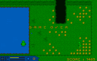 Ball Blazing Fantasy (DOS) screenshot: I couldn't hack it.