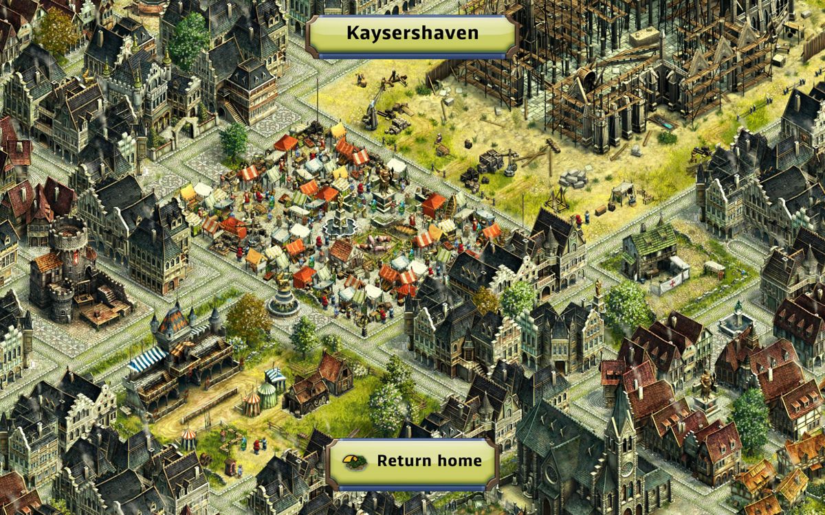 Screenshot of Anno: Build an Empire (Android, 2014) - MobyGames