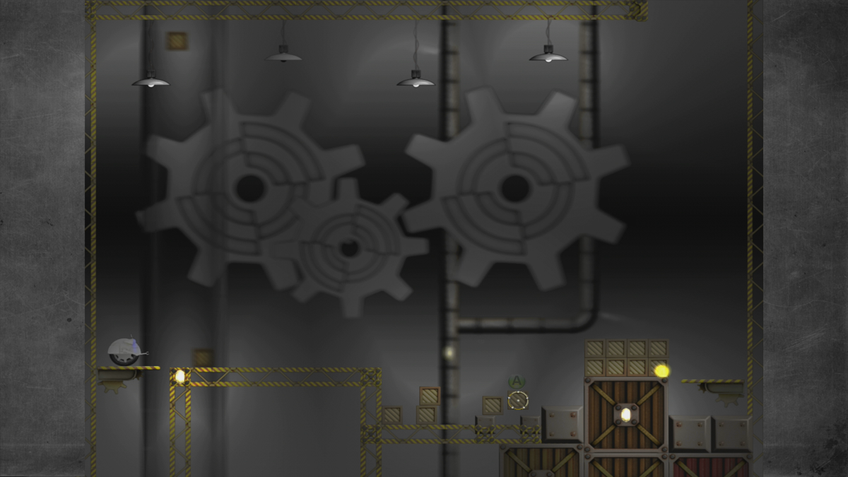 The Factory (Xbox 360) screenshot: The first level (Trial version)