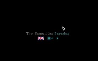 The Samaritan Paradox (Windows) screenshot: Minimalist main menu