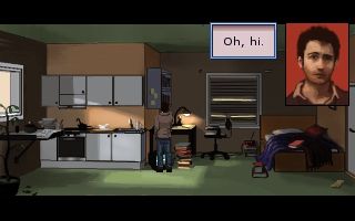 The Samaritan Paradox (Windows) screenshot: Ord Solomon, answering the phone