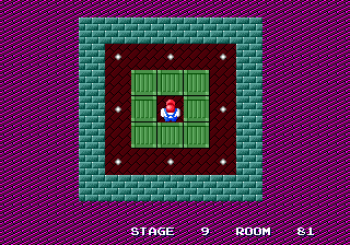 Shove It! The Warehouse Game (Genesis) screenshot: Ninth stage