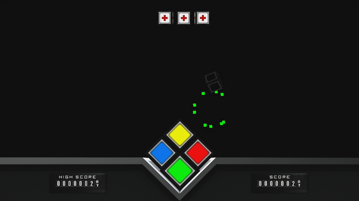 UniXNA Cube (Xbox 360) screenshot: Success! (Trial version)