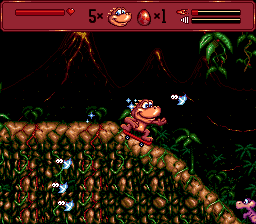 Radical Rex (Genesis) screenshot: Downhill