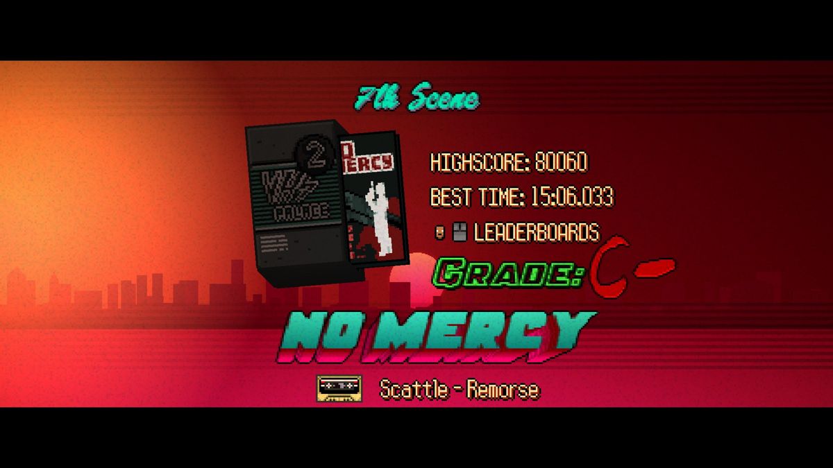 Hotline Miami 2: Wrong Number (Windows) screenshot: Already finished levels can be replayed