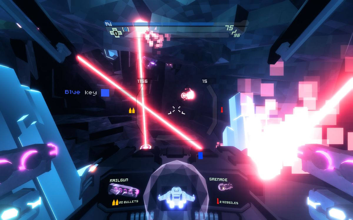 Sublevel Zero (Windows) screenshot: A section with lasers