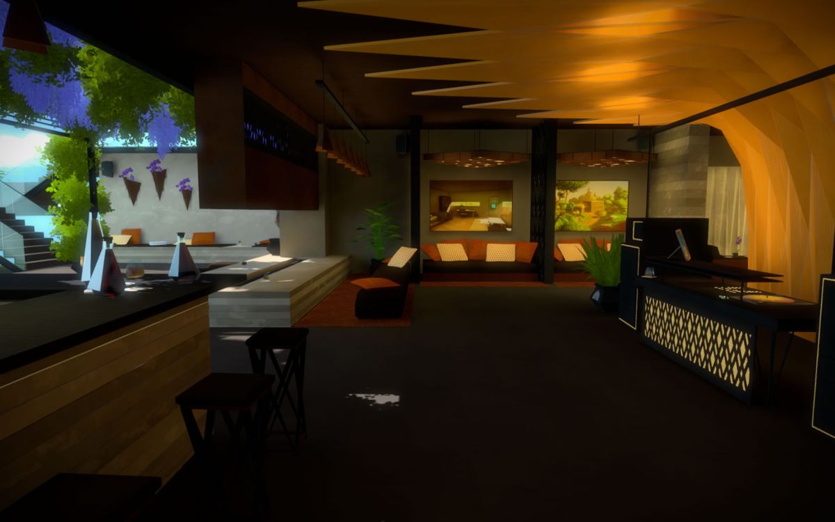 The Witness (Windows) screenshot: A lobby