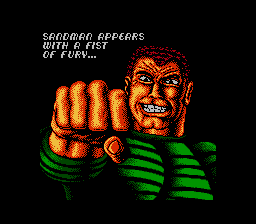 Spider-Man: Return of the Sinister Six (NES) screenshot: Stage two intro