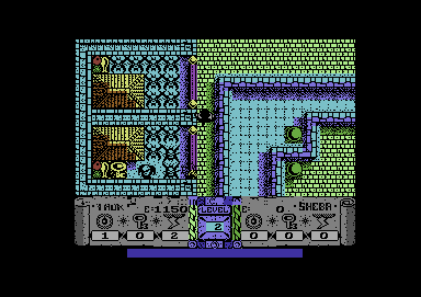 Dandy (Commodore 64) screenshot: Need a key