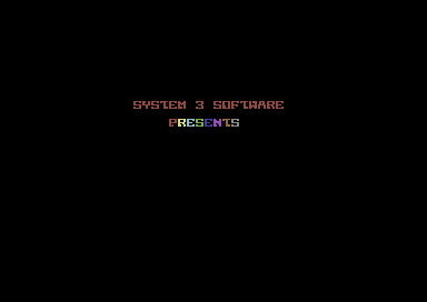 Death Star Interceptor (Commodore 64) screenshot: Presenting.