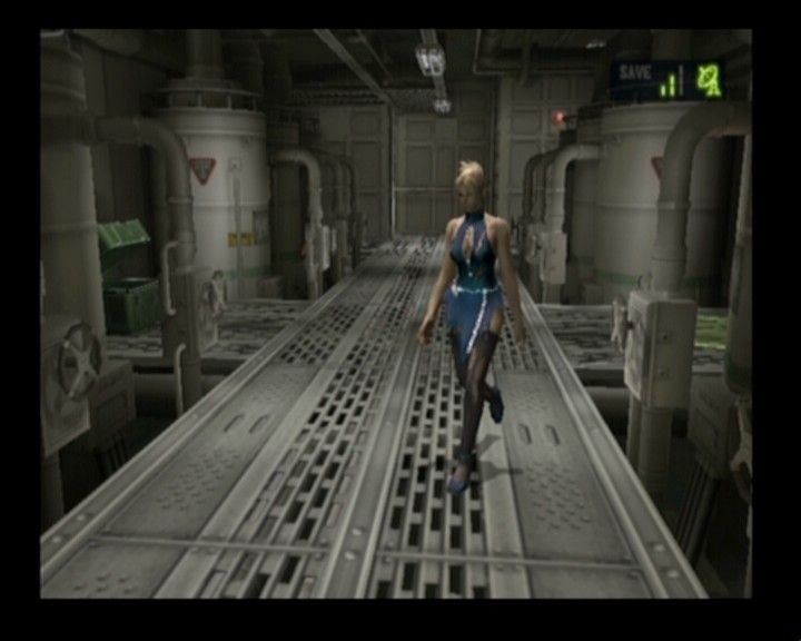 Death by Degrees (PlayStation 2) screenshot: Exploring the boiler room.