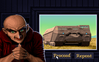 Dune II: The Building of a Dynasty (DOS) screenshot: The Mentat