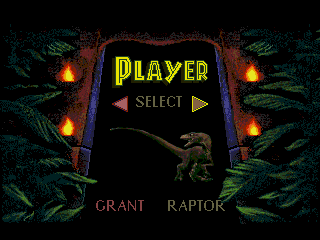 Jurassic Park (Genesis) screenshot: Oh, we're gonna have some fun now!