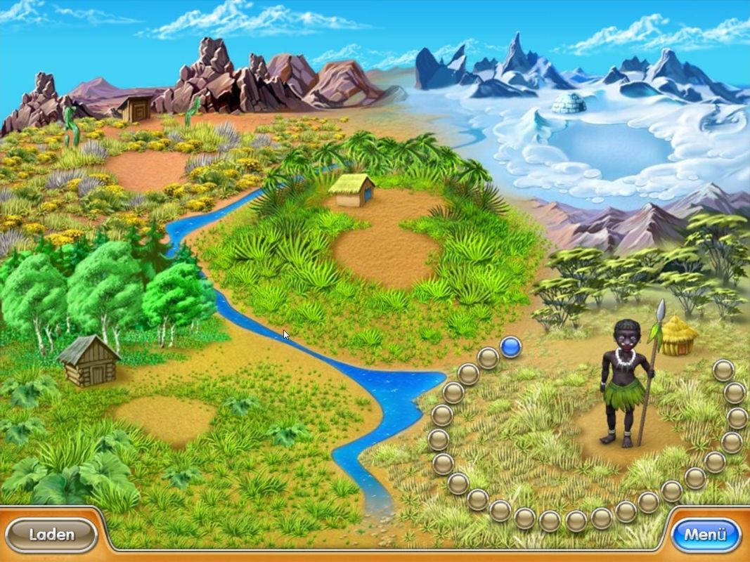 Farm Frenzy 3 (Windows) screenshot: Level map