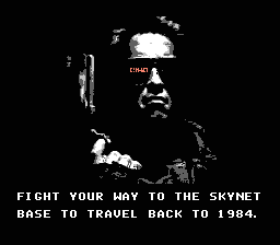 Screenshot of The Terminator (NES, 1992) - MobyGames