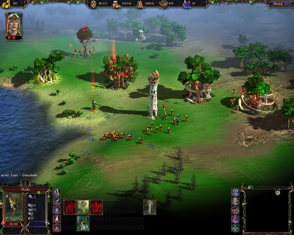 Heroes of Annihilated Empires (Windows) screenshot: The first building level.