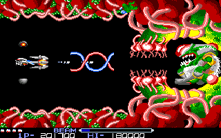 R-Type (Amiga) screenshot: Boss of level 8.