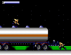Terminator 2: Judgment Day (SEGA Master System) screenshot: Truck area