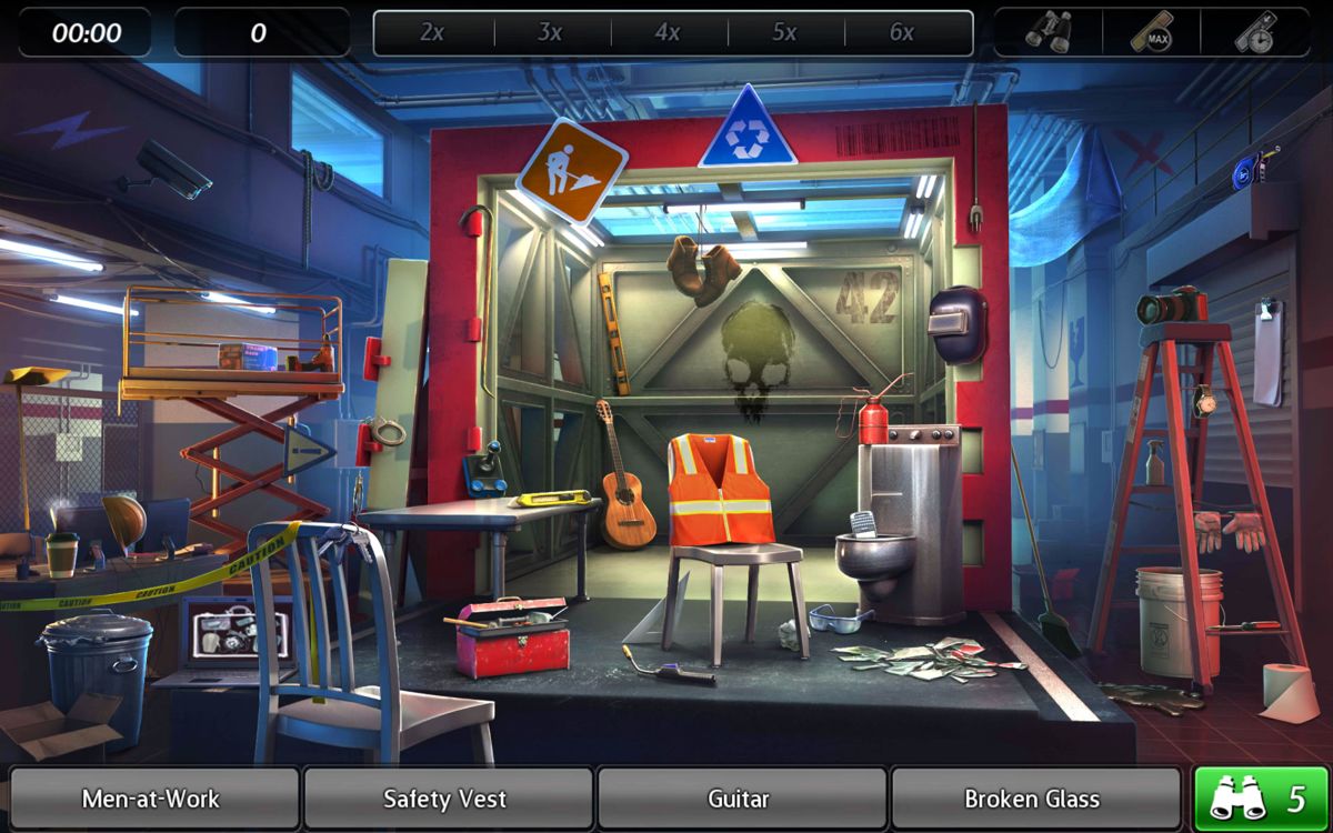 The Blacklist: Conspiracy (Android) screenshot: These objects are fairly easy to locate.