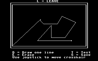 In Search of the Most Amazing Thing (Commodore 64) screenshot: Drawing a Musix.