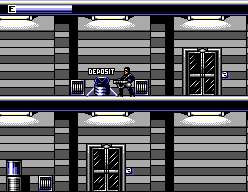 Terminator 2: Judgment Day (SEGA Master System) screenshot: What's this deposit box doing here?