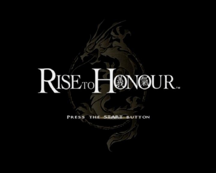 Jet Li: Rise to Honor (PlayStation 2) screenshot: Title screen