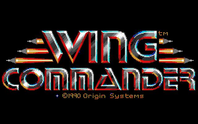 Wing Commander (Amiga) screenshot: Title screen