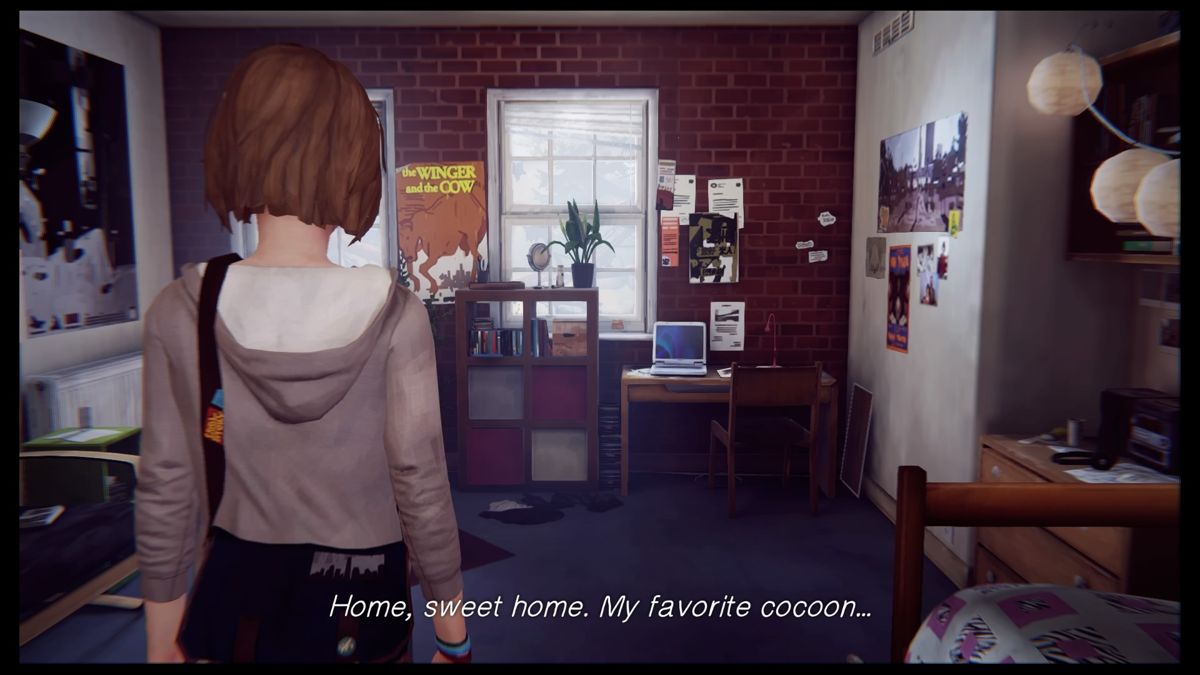 Life Is Strange: Episode 1 - Chrysalis (PlayStation 4) screenshot: Maxine's room