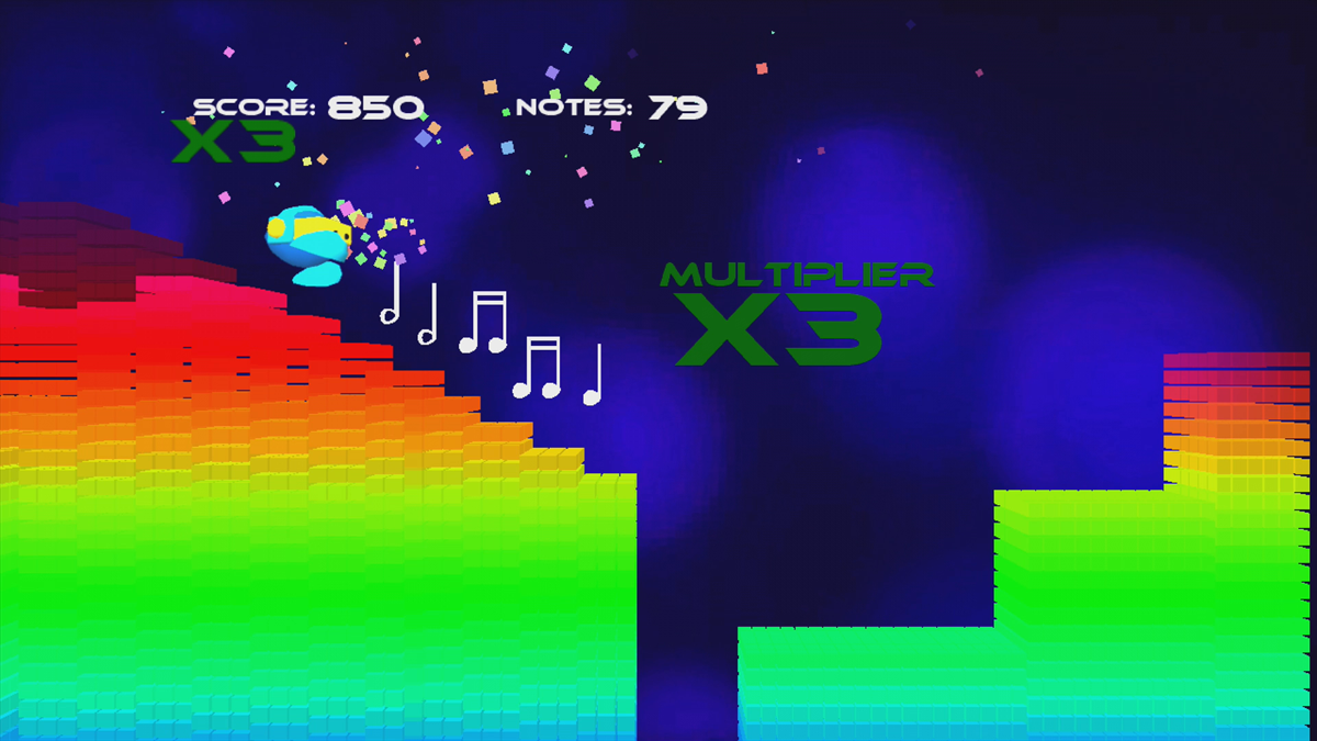 Tactical Measure (Xbox 360) screenshot: Collecting notes without failure increases the multiplier (Trial version)