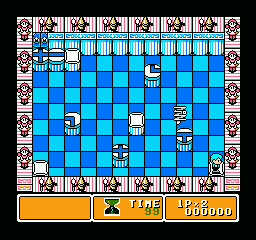 Parallel World (NES) screenshot: Stage 1 begins