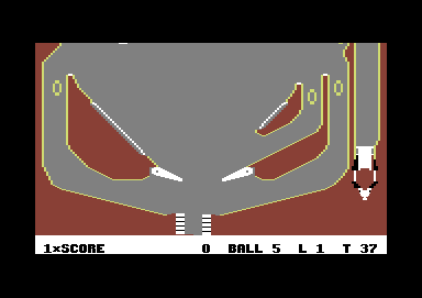 Slamball (Commodore 64) screenshot: Game start