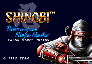 Shinobi III: Return of the Ninja Master (1993)