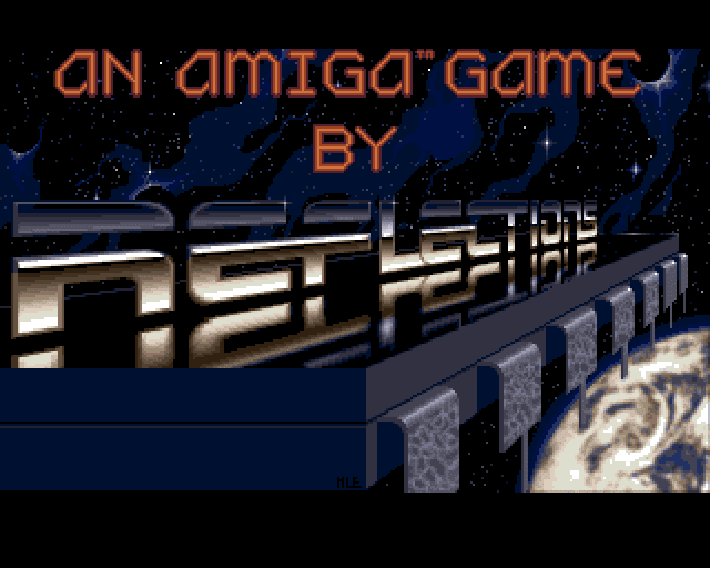 Shadow of the Beast II (Amiga) screenshot: Company logo Reflections