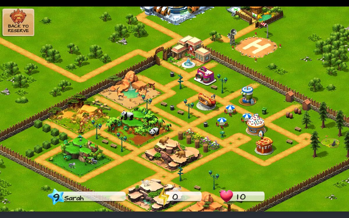 Screenshot of Wonder Zoo: Animal & Dinosaur Rescue (Android, 2012) -  MobyGames