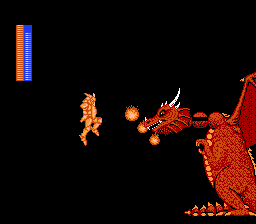Castle of Dragon (NES) screenshot: Darklarza himself