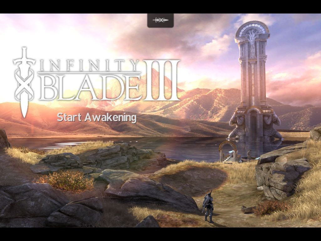 Infinity Blade III (iPad) screenshot: First awakening