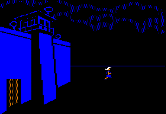 Where in the U.S.A. Is Carmen Sandiego? (Apple II) screenshot: Introduction Sequence