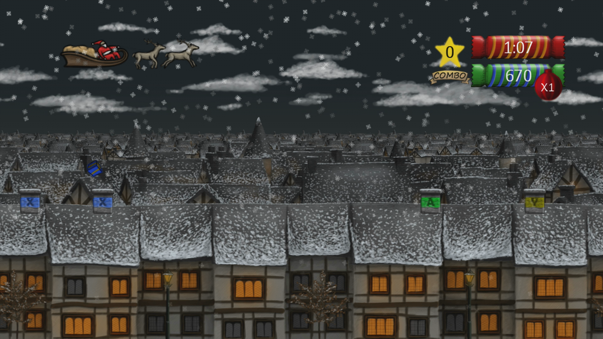 The Flight Before Christmas (Xbox 360) screenshot: We can disable the spotlight (Trial version)